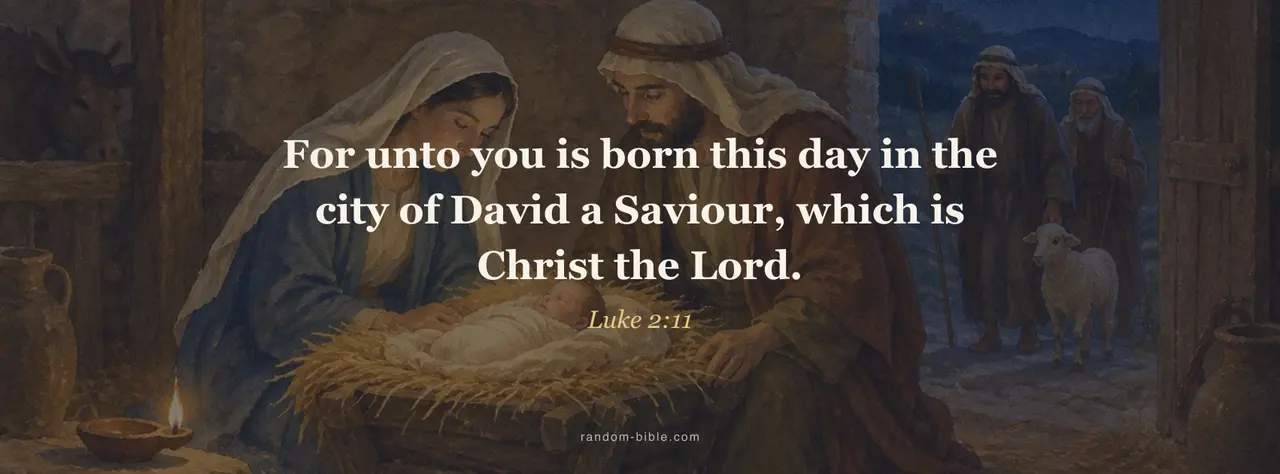 Luke 2:11 Facebook cover: "For unto you is born this day in the city of David a Saviour, which is Christ the Lord."