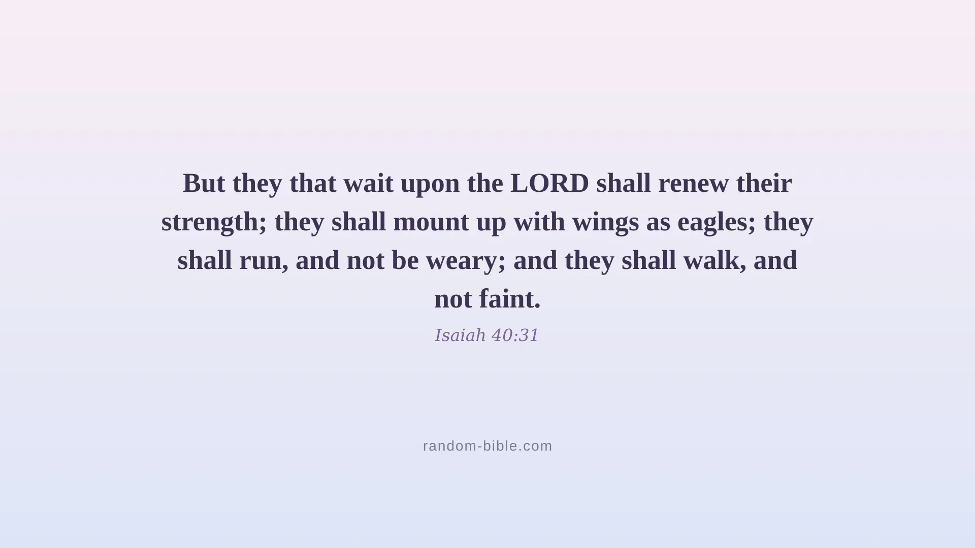 Isaiah 40:31 — aesthetic Bible verse wallpaper for laptop and desktop