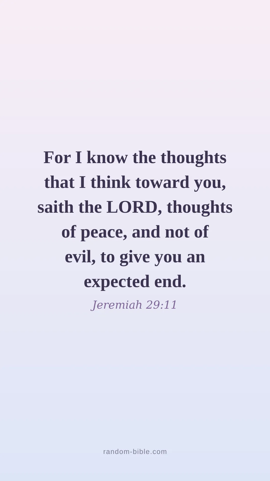 Jeremiah 29:11 — aesthetic Bible verse wallpaper