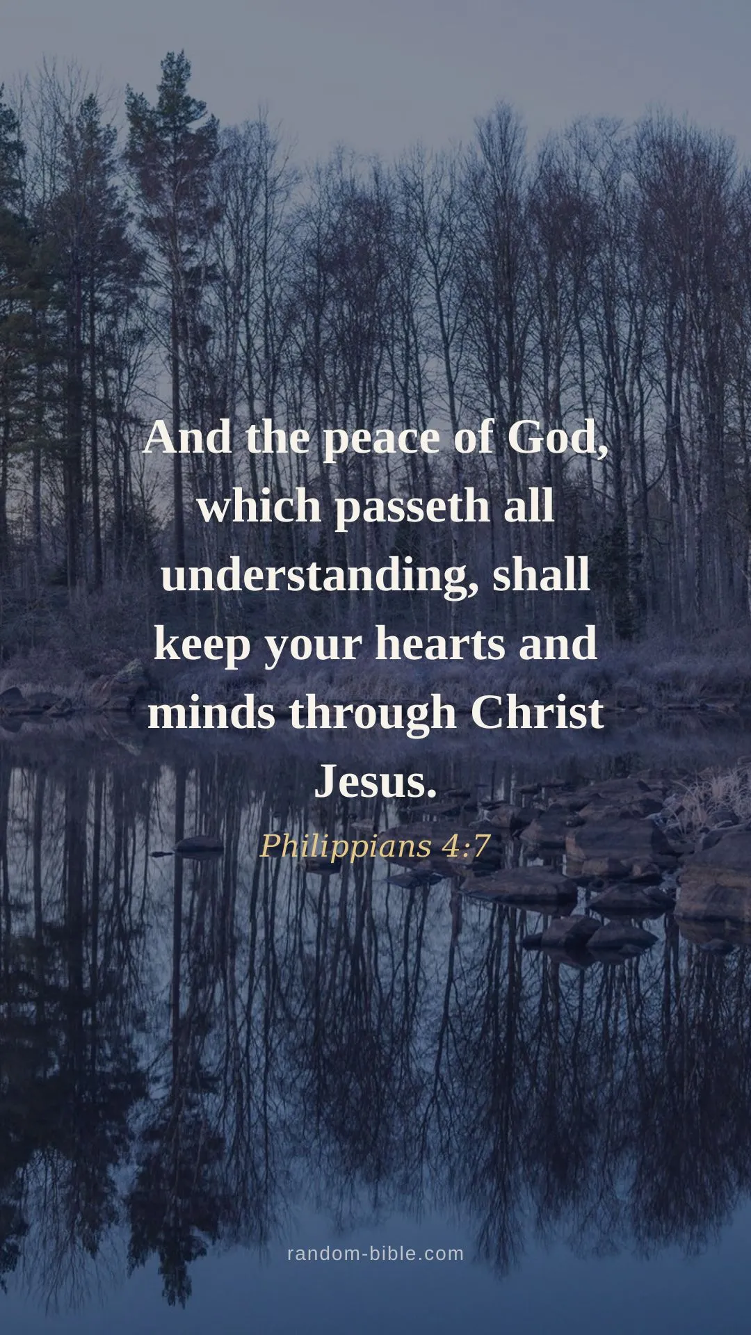 Philippians 4:7 — Bible verse wallpaper