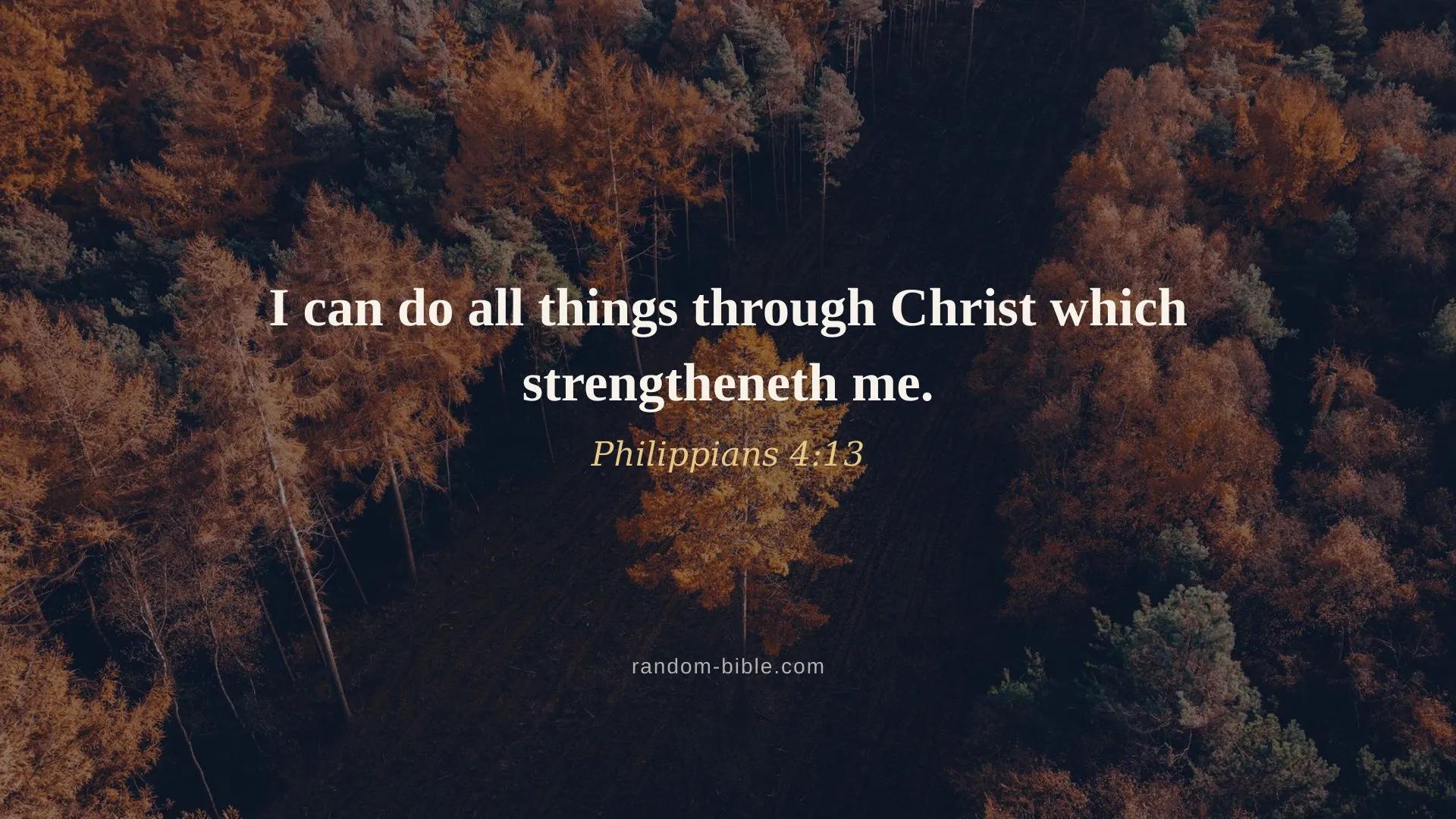 Philippians 4:13 — desktop Bible verse wallpaper