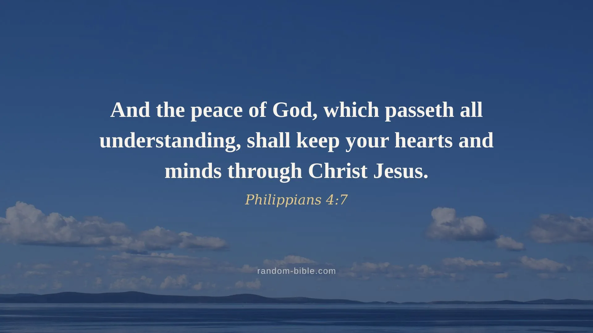 Philippians 4:7 — desktop Bible verse wallpaper