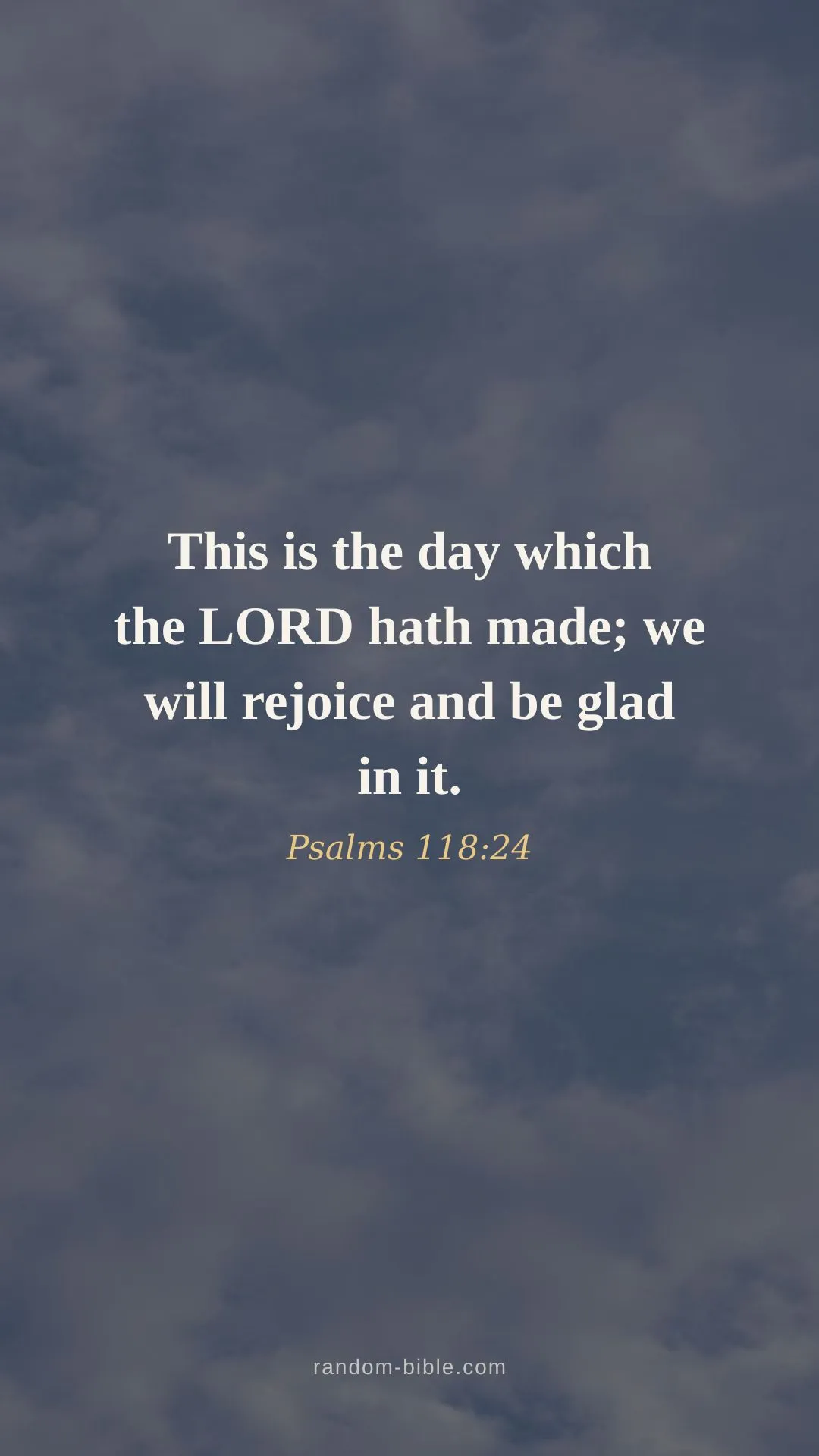 Psalms 118:24 — Bible verse wallpaper