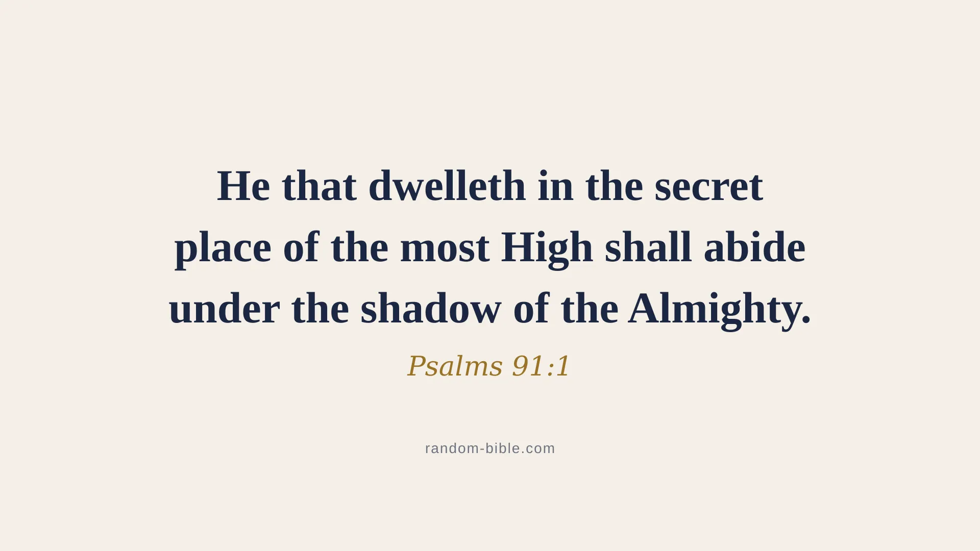 Psalms 91:1 minimal Bible verse wallpaper for desktop and laptop (KJV)